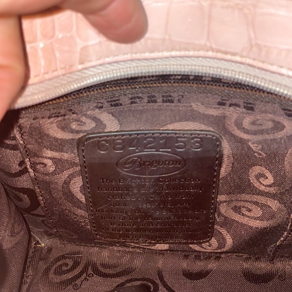 Authentic Brighton Piper Dusty Rose Tote Handbag - Picture 6 of 6